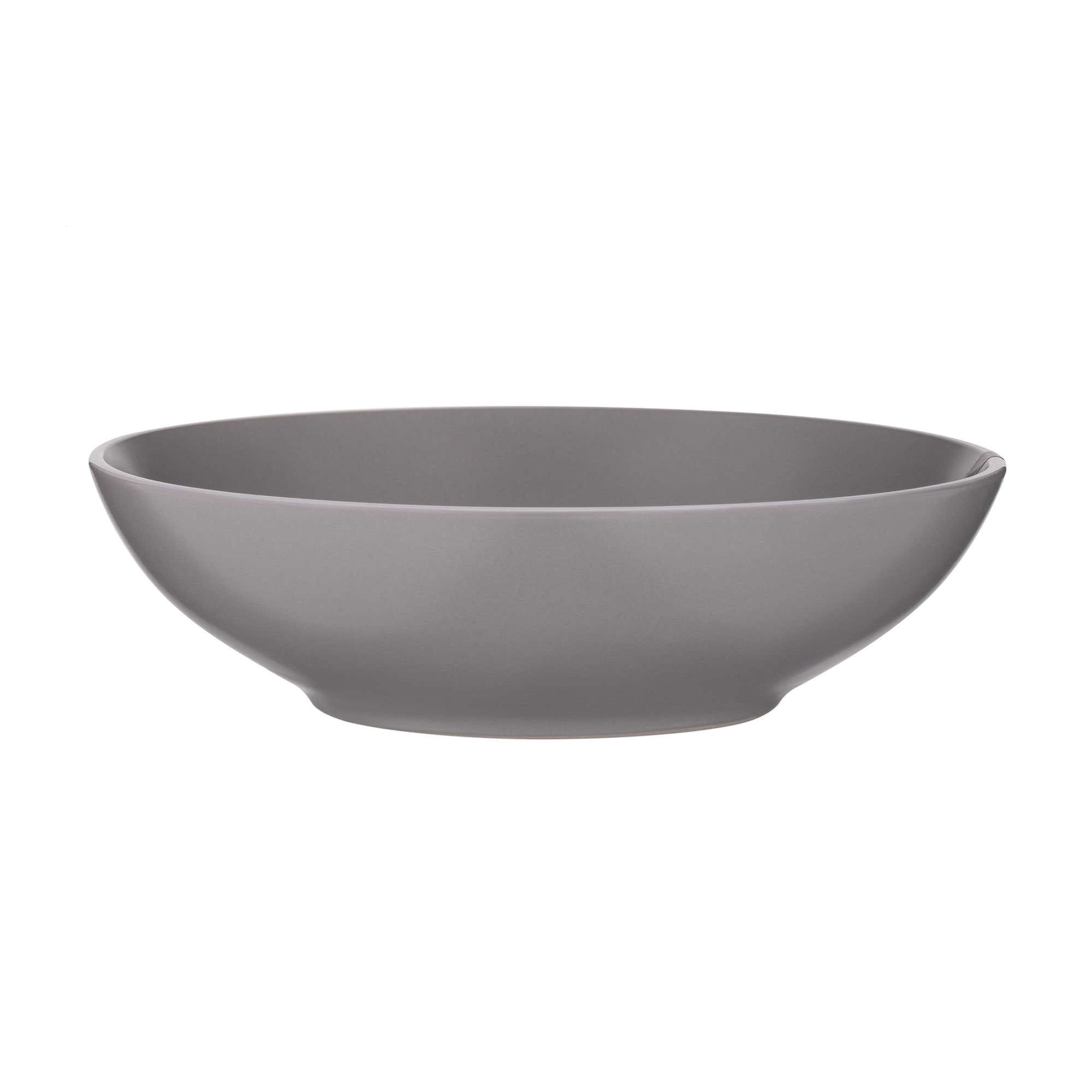 Тарілка супова Ardesto Cremona керамічна, Dusty Grey, 20 см (AR2920GRC)