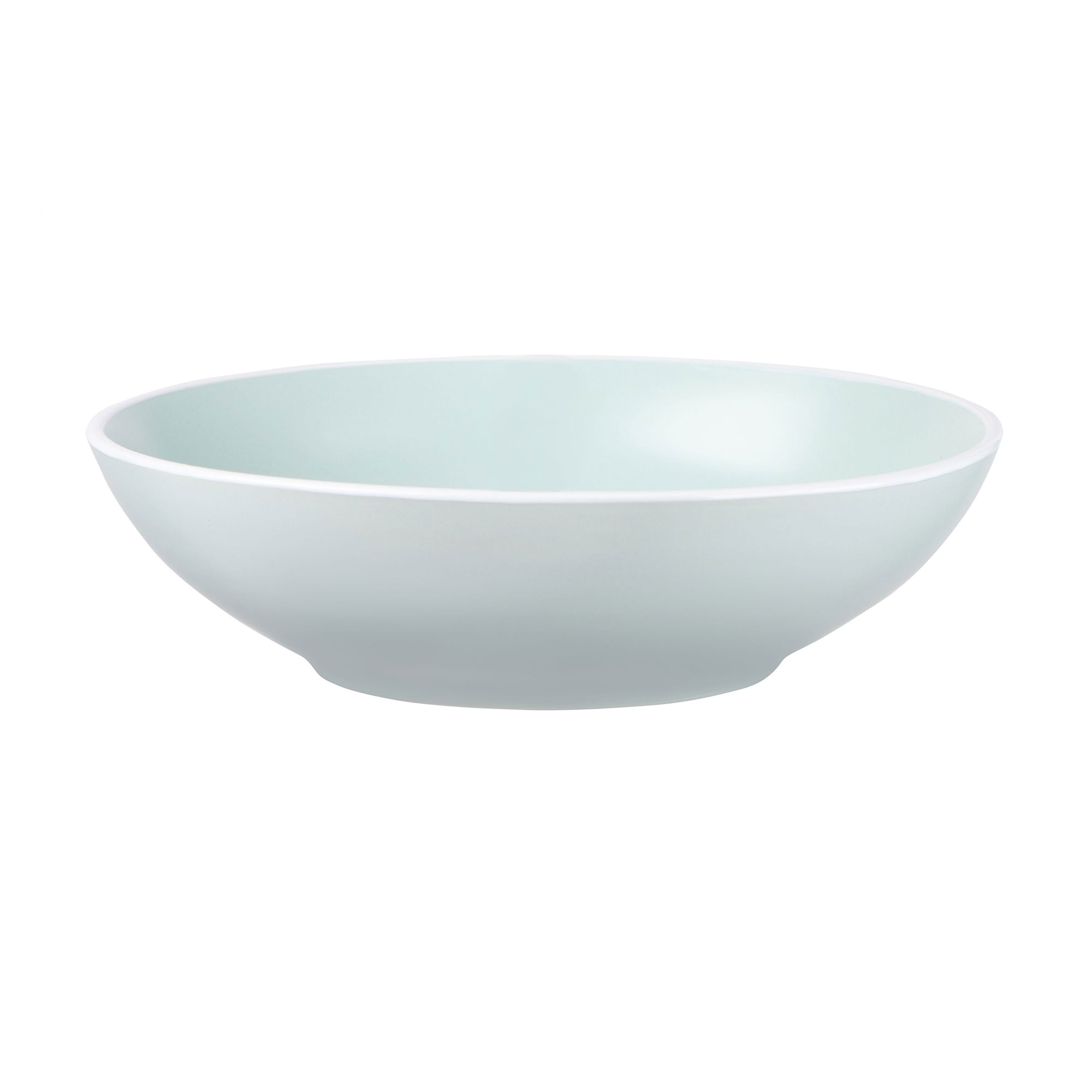 Тарілка супова Ardesto Cremona керамічна, Pastel Blue, 20 см (AR2920BC)